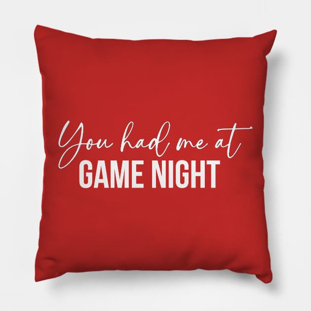 Game Night Pillow by RefinedApparelLTD