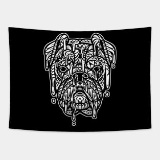 Drippy English Bulldog Tapestry