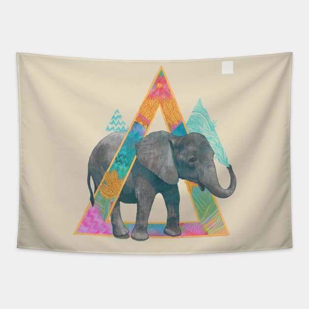 Elephant Tapestry by LauraGraves