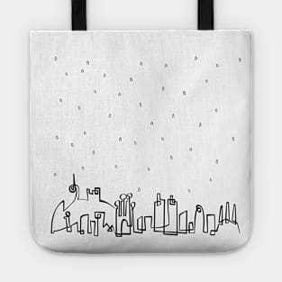 A rainy day in Barcelona Tote