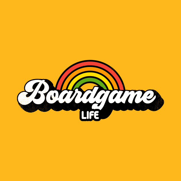 Groovy Rainbow Boardgame Life by rojakdesigns