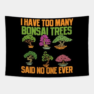 Bonsai Trees Tapestry