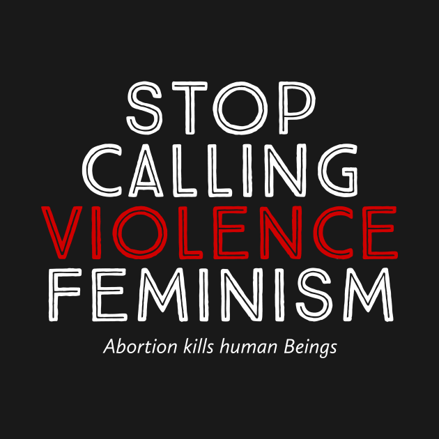 Stop Calling Violence Feminism by Tiomio