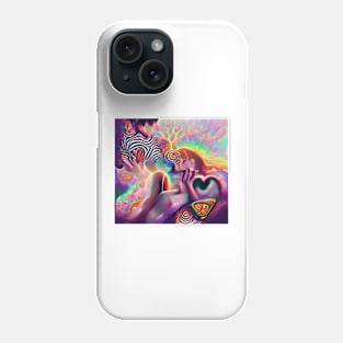 Psychedelic Love Phone Case