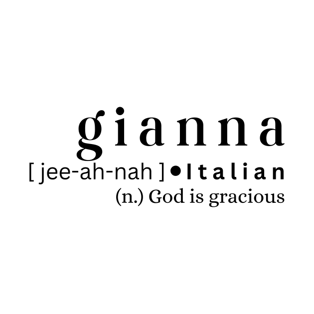 Gianna by MajesticWords