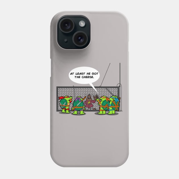 Funny Ninjas Hilarious Turtle Rat Trap Cartoon Phone Case by BoggsNicolas