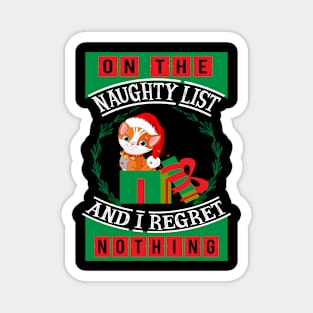 On the naughty list... Magnet