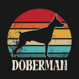 Doberman Retro Design T-Shirt