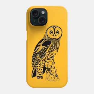 Royal Roots Spotted Owl Logo Phone Case