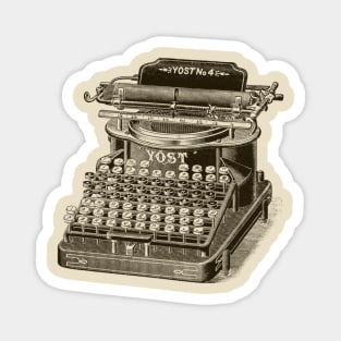 Vintage typewriter Magnet