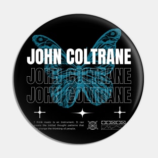 John Coltrane // Butterfly Pin