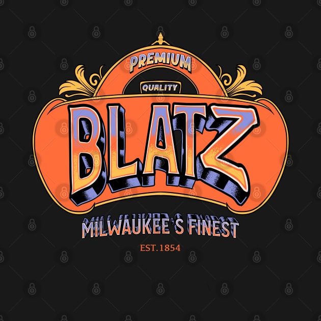 Blatz Logo by margueritesauvages