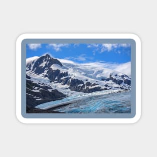 USA. Alaska. Glacier on the Mountain. Magnet