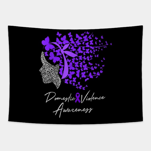 Domestic Violence Awareness Tapestry by sevalyilmazardal