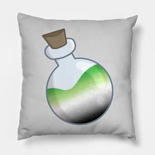 Aromantic Pride Potion Bottle Pillow