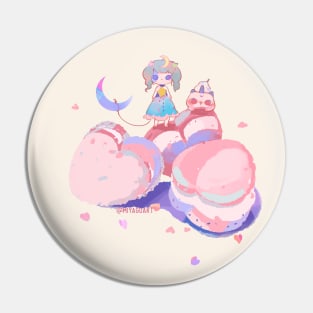 Mio and Moona Pin