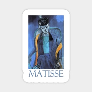 Portrait of Madame Matisse (1913) by Henri Matisse Magnet