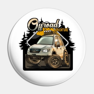 Offroad is My Adventure Pin