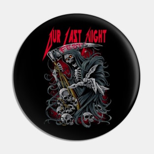 OUR LAST NIGHT MERCH VTG Pin