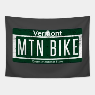 Mountain Biking Shirts Mountain Bike Vermont Trail Tapestry