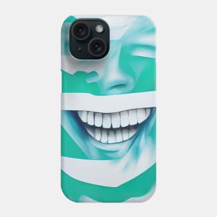 Smiling face artistic design Phone Case