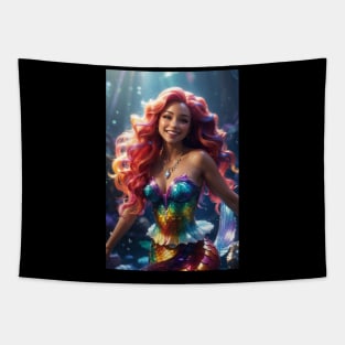 Sparkle Party Mermaid Tapestry