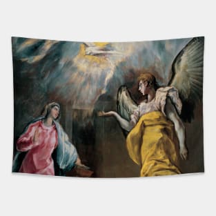 The Annunciation by El Greco Tapestry