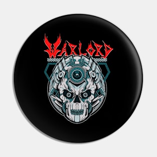 Warlord band Pin