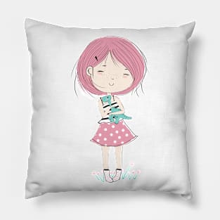 Baby Girl Pillow