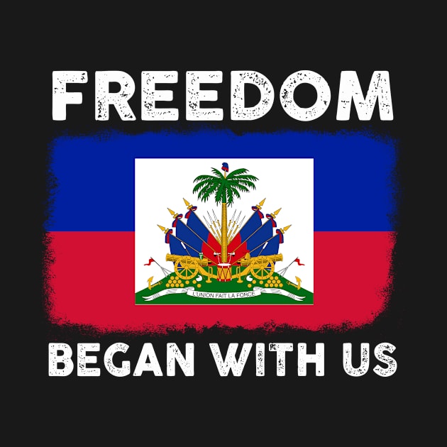 Freedom Began With Us Haitian Independence Celebration Day by Sunflower Baseball