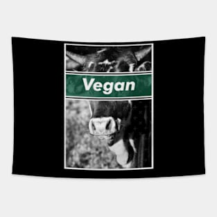 Vegan Cow Tapestry