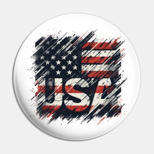 USA Flag Pin