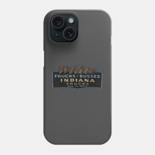 Vintage White trucks Phone Case