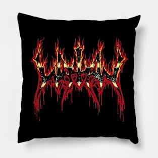 Watain Fire Logo Pillow