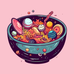 a bowl of planet soup T-Shirt