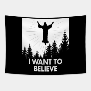 Jesus Christ Christian Retro Vintage Religious Faith Meme Tapestry