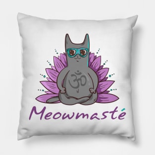 Meowmaste Cat Meditate Pillow