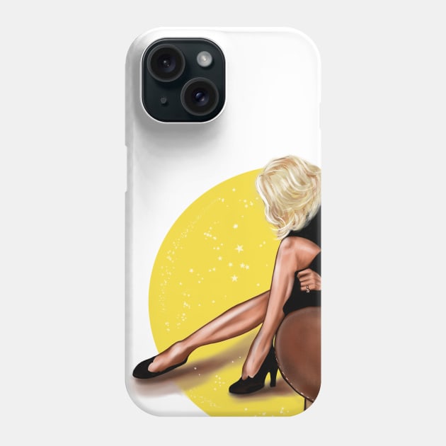 Marlene Dietrich Phone Case by Svetlana Pelin