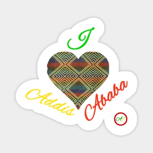 I love Addis Ababa Magnet