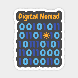 Digital Nomads Have Sun In Their Life Magnet