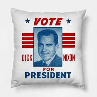 1960 Vote Dick Nixon for President Pillow