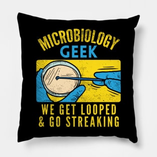 Microbiology Geek Pillow