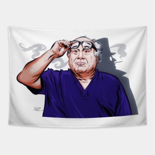 Danny DeVito - An illustration by Paul Cemmick Tapestry