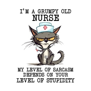 I’m A Grumpy Old Nurse T-Shirt