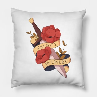 Enemies to lovers - tropes series Pillow