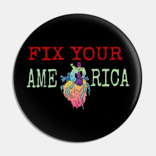 fix your heart america Pin