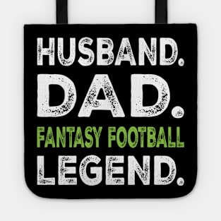 Husband Dad Fantasy Football Legend Tote