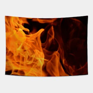 Burning Flame Tapestry