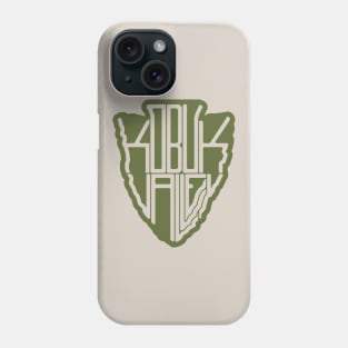 Kobuk Valley National Park name arrowhead Phone Case