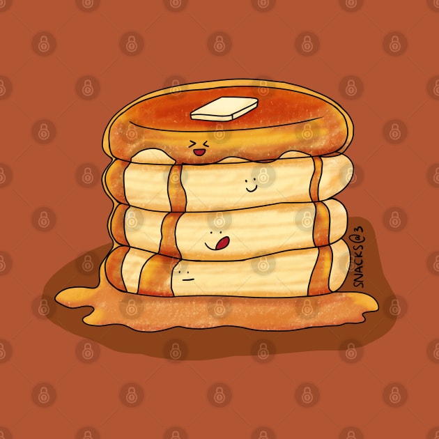 Stack up the pancakes by Snacks At 3